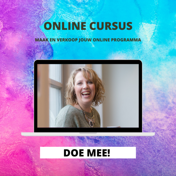 Maak en verkoop jouw online programma